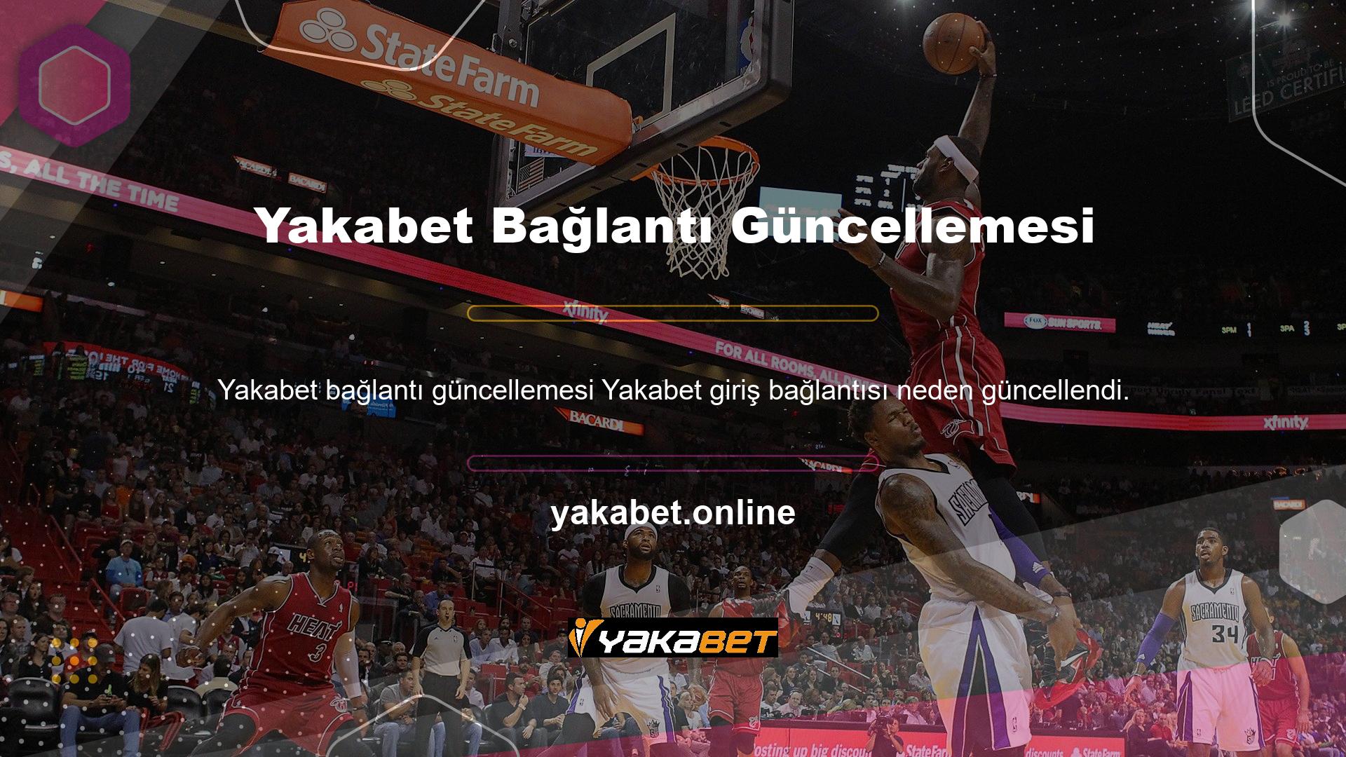 Yakabet giriş bağlantısını güncellemekten korkan üyeler bu endişeyi çözebilir